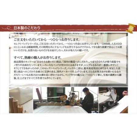 ふるさと納税 ザ・ベッド クイーン アイボリー 160×195 脚7cm ナチュラル 脚付きマットレス F7Z-1018 栃木県足利市の画像