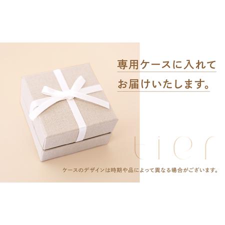 ふるさと納税 【tier】 K18　ベガアコヤパールピアス　[山梨 ジュエリー パール ダイヤモンド ピアス] 山梨県 甲斐市 AD-233 山梨県甲斐市の画像
