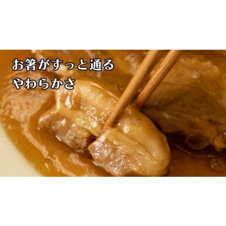 ふるさと納税 まごころ 豚角煮 250g（1食）（茨城県共通返礼品：鉾田市産） 茨城県つくばみらい市の画像