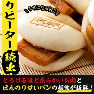 ふるさと納税 ＜入金確認後、2週間以内に発送！＞黒豚 角煮 まんじゅう 角煮飯セット a5-286-2w 鹿児島県志布志市の画像