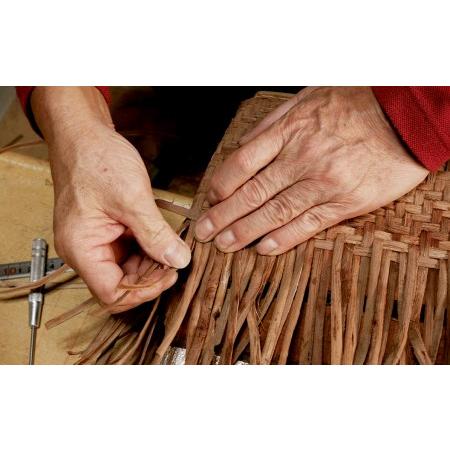 山ぶどう 菱形網代編み長サイフ tm-kgtex 山形県大石田町 【棕櫚】