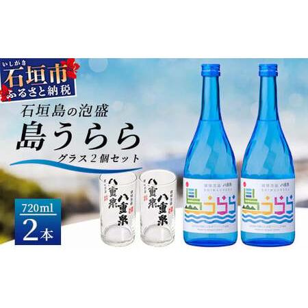 ふるさと納税 琉球泡盛 島うらら720ml×2本＋グラス×2個 YS-16 沖縄県