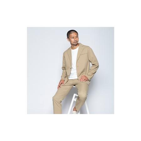 《送料込》 ふるさと納税 【ふるなび限定】メンズ テーラードライトジャケット「ワークウェアスーツ」スーツに見える作業着　丸洗い可 ストレッチ 速乾 部屋.. 石川県能美市 【AAA9558329294】(33660円)