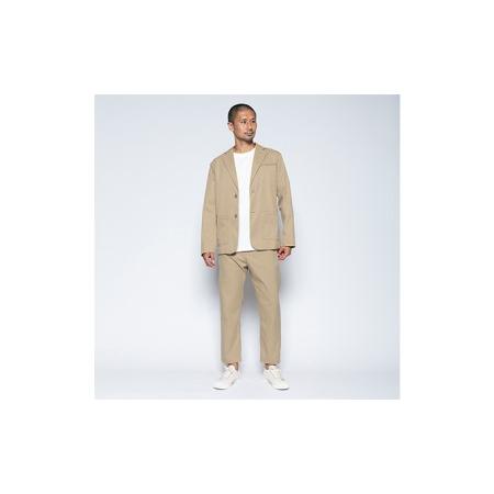 《送料込》 ふるさと納税 【ふるなび限定】メンズ テーラードライトジャケット「ワークウェアスーツ」スーツに見える作業着　丸洗い可 ストレッチ 速乾 部屋.. 石川県能美市 【AAA9558329294】(33660円)