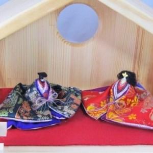 ふるさと納税 身近に置けるかわいい箱雛お花付きＤ【007C-091】 大阪府泉南市 【静岡県沼津市】