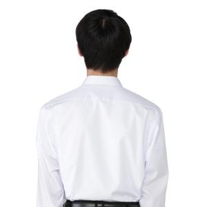 ふるさと納税　カッターシャツ　長袖　白色　２枚セット　日本被服株式会社（　上着　服　倉敷産　スクールシャツ　岡山県　形態安定　返..　ファッション　学生　岡山県倉敷市