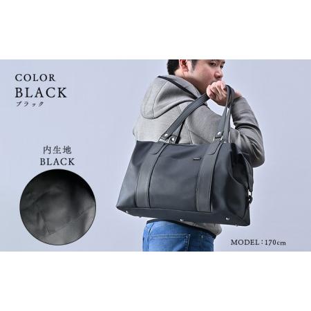 ふるさと納税 ボストンバッグ エシカルレザー 選べる カラー ブラック ホワイト ベージュ レッド エシカルレザーSobagni レザー ボストン バッグ.. 静岡県浜松市の画像