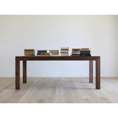 ふるさと納税 CARAMELLA Dining Table 91210 walnut 福岡県大川市_1