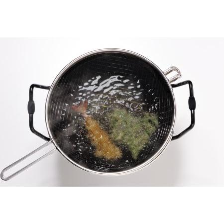 ふるさと納税 LB-098 ラバーゼ 鉄揚げ鍋セット22cm 新潟県燕市の画像