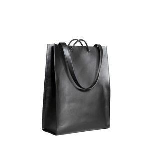 ふるさと納税 【トートバッグ(L)】2way Tote bag Large カラー：Black【かばん ファッション 人気 おすすめ 】 栃木県栃木市の画像