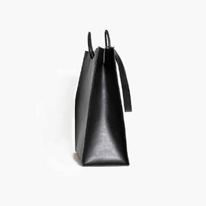 ふるさと納税 【トートバッグ(M)】2way Tote bag Medium カラー：Black【かばん ファッション 人気 おすすめ 】 栃木県栃木市の画像