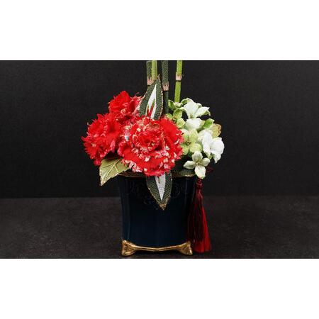 ふるさと納税 和装のカーネーション花飾りセット（赤）　母の日 らんまん 花 雑貨 造花 インテリア お祝い ギフト 贈答 人気 送料無料 高知市 【.. 高知県高知市_1