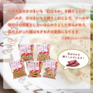 ふるさと納税 CJ-5 【6ヶ月定期便】 紅はるか使用 生パスタ5種（計10食分） 茨城県行方市_1