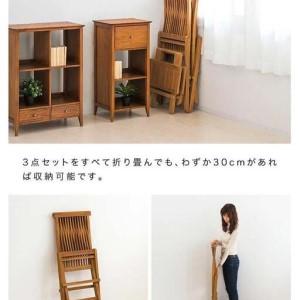ふるさと納税 チークチェア2脚組折りたたみ式 AKU1008203 和歌山県海南市
