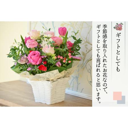 ふるさと納税 【12ヵ月連続定期便】フローリストが選んだ季節のお花スペシャルアレンジメン【お花 ギフト フラワーアレンジメント 生花 インテリ.. 福井県坂井市｜furunavi｜04