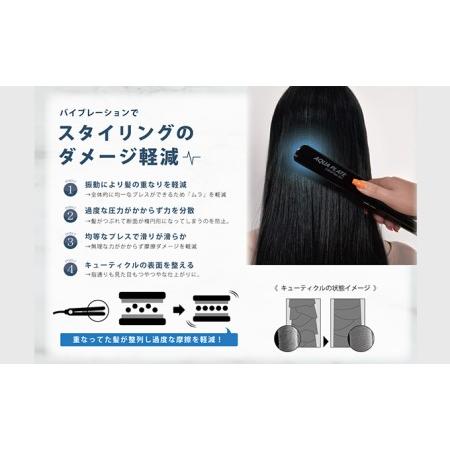 ふるさと納税 ケアライズ 3DV アクアプレート ヘアアイロン SI-120V トリートメント ヘア エステ 美容 ケア 用品(人気アイロン ふるさと納税アイ.. 静岡県藤枝市｜furunavi｜03