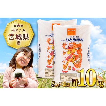 ふるさと納税 宮城県産 ひとめぼれ 10kg (5kg×2袋) 米 [宮城県 気仙沼