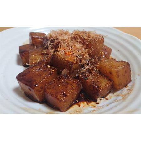 ふるさと納税 チョイ飲みに！こんにゃく3種類 おつまみセット （雷こんにゃく 生芋みそ田楽 刺身こんにゃく） 蒟蒻 煮物 惣菜 料理 コンニャク .. 群馬県渋川市_1
