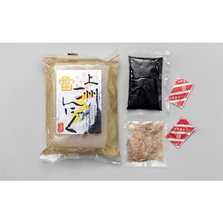 ふるさと納税 チョイ飲みに！こんにゃく3種類 おつまみセット （雷こんにゃく 生芋みそ田楽 刺身こんにゃく） 蒟蒻 煮物 惣菜 料理 コンニャク .. 群馬県渋川市_4