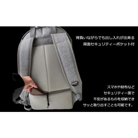 ふるさと納税 005-140　背面セキュリティーポケット＆保冷保温ポケット付き お悩み解決リュック 静岡県牧之原市_1
