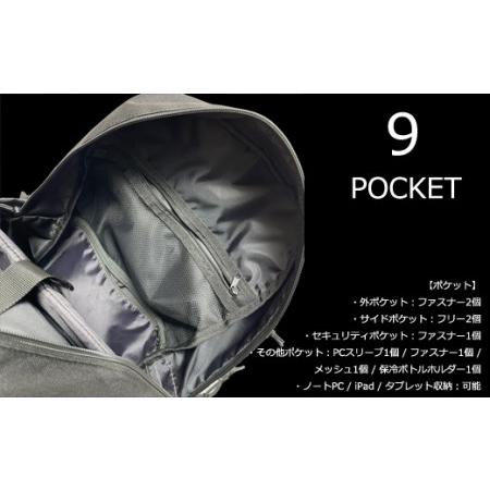 ふるさと納税 005-140　背面セキュリティーポケット＆保冷保温ポケット付き お悩み解決リュック 静岡県牧之原市_4