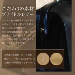 ふるさと納税 【 職人仕立て 】 ブライドルレザー ミニダレスバッグ 6色から 選べる カラー BA7405 ｜ブライドルレザー ダレスバッグ ビジネ.. 鹿児島県南大隅町の画像