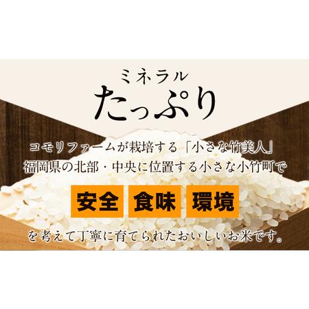 ふるさと納税 【6か月定期便】令和5年産 小さな竹美人 玄米 4kg(2kg×2袋) 株式会社コモリファーム《お申込み月の翌月から出荷開始》 福岡県小竹町｜furunavi｜02