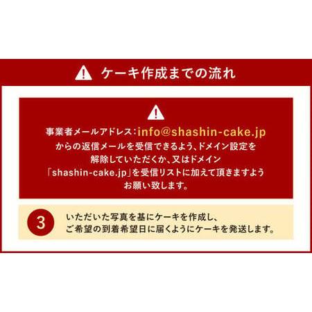 ふるさと納税 【生クリーム】サプライズに最適！ 写真ケーキ 70-100人用 特大サイズ プリント ケーキ お祝い 誕生日 還暦祝い 福岡県北九州市｜furunavi｜03