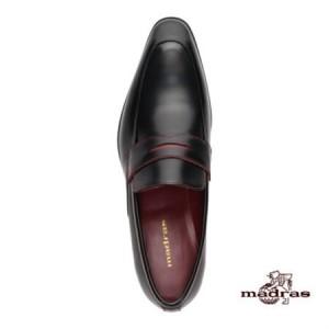 ふるさと納税 madras(マドラス)の紳士靴 ブラック 25.5cm M2604A【1394400】 愛知県大口町の画像