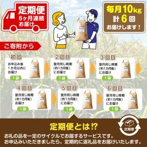 ふるさと納税 定期便 やまたか農場直送 こだわりの早刈り米 コシヒカリ 10kg 6ヶ月連続お届け(1820) 静岡県富士市 ふるさと納税 静岡県富士市