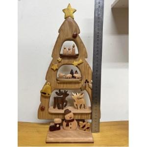 ふるさと納税 【インテリア】ウッディいるまの木製クリスマスツリー【ハンドメイド】【1394514】 埼玉県入間市