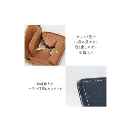 ふるさと納税 OAK(オーク) スマート＆収納力を両立!エレガントな本革財布 / 本革ラウンドファスナー二つ折り財布 BONNY(ボニー) 大阪府東大阪市の画像