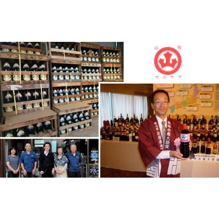 ふるさと納税 山形マルヤマ醤油の「味たまり」6本・「酢みそ」10個 FY25-860 山形県山形市の画像