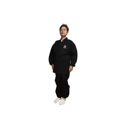 ふるさと納税 作務衣（冬用）【ネイビー・Mサイズ】 和歌山県高野町 着物、浴衣