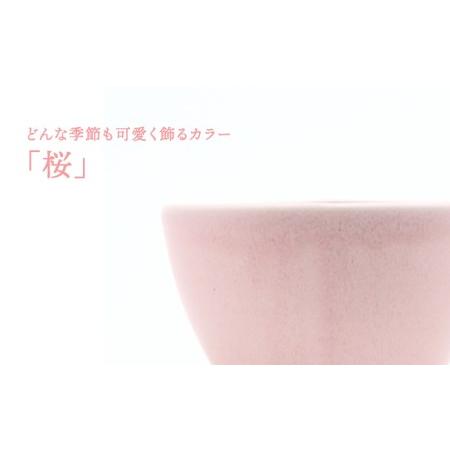 ふるさと納税 【美濃焼】桜 Plant Hunter Pot【RYOTA AOKI POTTERY/青木良太】/ 陶芸家 プランター インテリア 雑貨 植木鉢 ピンク 芸術 美術品 .. 岐阜県土岐市｜furunavi｜02