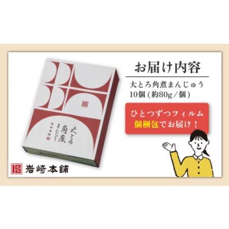ふるさと納税 【3回定期便】大とろ角煮まんじゅう 総計30個[OCT014] 角煮まん 長崎県川棚町の画像
