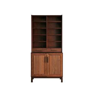 ふるさと納税 旭川家具 クリエイトファニチャー W\u0026B(ダブルアンドビー) オープンシェルフ 【 国産 無垢 インテリア 木製 モダン ヴィンテー.. 北海道旭川市の画像
