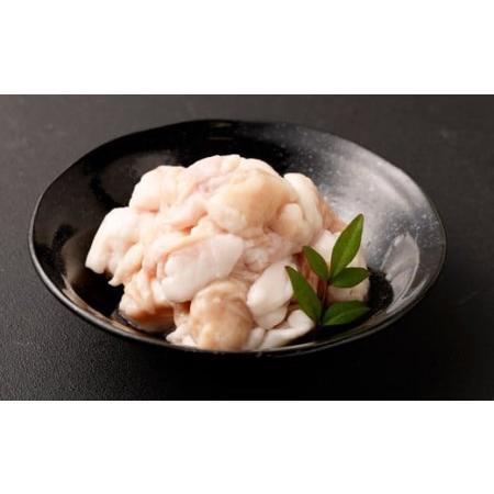 ふるさと納税 国産牛 もつ鍋セット みそ味 計1kg（2〜3人前）国産 牛もつ 福岡県香春町の画像