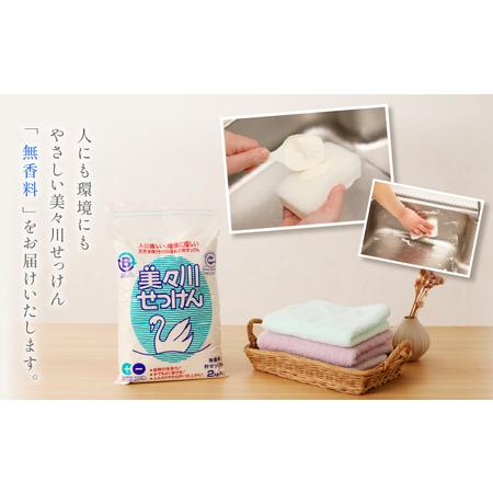 ふるさと納税 【 美々川せっけん 】 無香料 2kg × 10個 T052-002