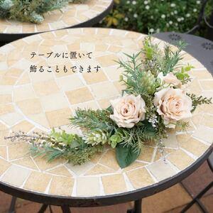 花 造花 ガーランド バラ アーティフィシャルフラワー 雑貨 インテリア 【若草】 静岡県沼津市