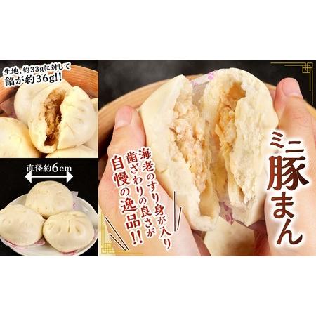 ふるさと納税 揚子江 の 豚まん 大・小 お試し セット (豚まん×2個、ミニ豚まん×6個) 人気の豚まん 計8個のお手頃セット！ 2種類 食.. 福岡県北九州市_3