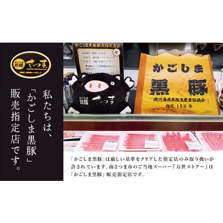 ふるさと納税 【ブランド黒豚】かごしま黒豚 2種 計600g ローススライス＆ロースとんかつ用 お肉 国産 豚肉 鹿児島県産 冷凍 南さつま市 鹿児島県南さつま市｜furunavi｜02