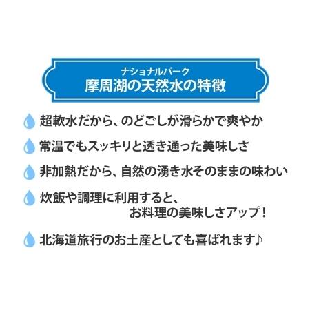 ふるさと納税 1818. 摩周湖の天然水 水 非加熱製法 500ml×20本 硬度 18.1mg/L ミネラルウォーター 飲料水 軟水 弱アルカリ性 湧水 備蓄 .. 北海道弟子屈町｜furunavi｜04