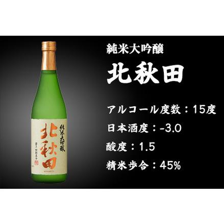 ふるさと納税 450P4001 【隔月3回定期便】北鹿『純米大吟醸北秋田』720ｍｌ×6本(全18本) 秋田県大館市｜furunavi｜02