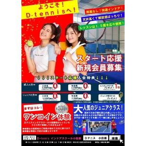 ふるさと納税 D-テニス小田原　会員限定　１ヶ月レッスン料　４回　ジュニア 神奈川県小田原市 レンタル、各種サービス サービスクーポン、引換券 その他クーポン券 V1644659646(16320円)
