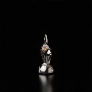 ふるさと納税 匠チェス（20-Pawn 黒1体）歩兵（Pawn 松竹梅） 京都府京丹後市の画像