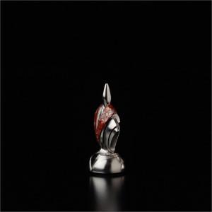 ふるさと納税 匠チェス（23-Pawn 朱1体）歩兵（Pawn 桔梗、萩） 京都府京丹後市の画像
