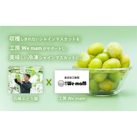 ふるさと納税 【訳あり】冷凍シャインマスカット約1kg（約200g×5パック）【TV等で話題の凍眠（急速冷凍）】【 フルーツマスカット シャイン.. 茨城県下妻市｜furunavi｜05