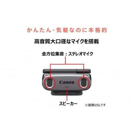 完動品 ふるさと納税 0025C_ キヤノン Vlogカメラ PowerShot V10（本体のみ・黒） 大分県国東市 【WSO2925857694】(103040円)
