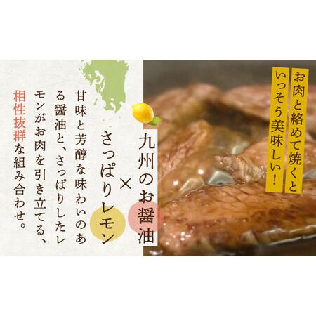 ふるさと納税 【佐世保名物！懐かしい味をお家でも】レモンステーキソース 200ml×4本セット[OBY018] 長崎県川棚町_3